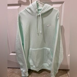 Nike Hoodie Mint Color Size L